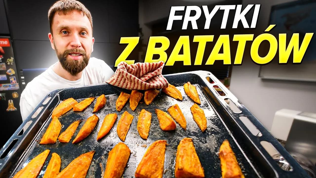 Jak długo piec frytki z batatów, aby były idealnie chrupiące?