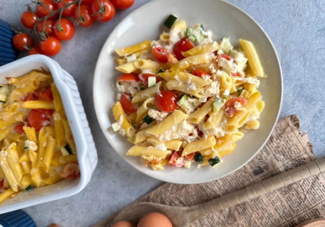 Prosta zapiekanka makaronowa bezglutenowa, która zachwyci smakoszy